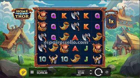 169 Jackpot Slot Home of Thor - Backseat Gaming